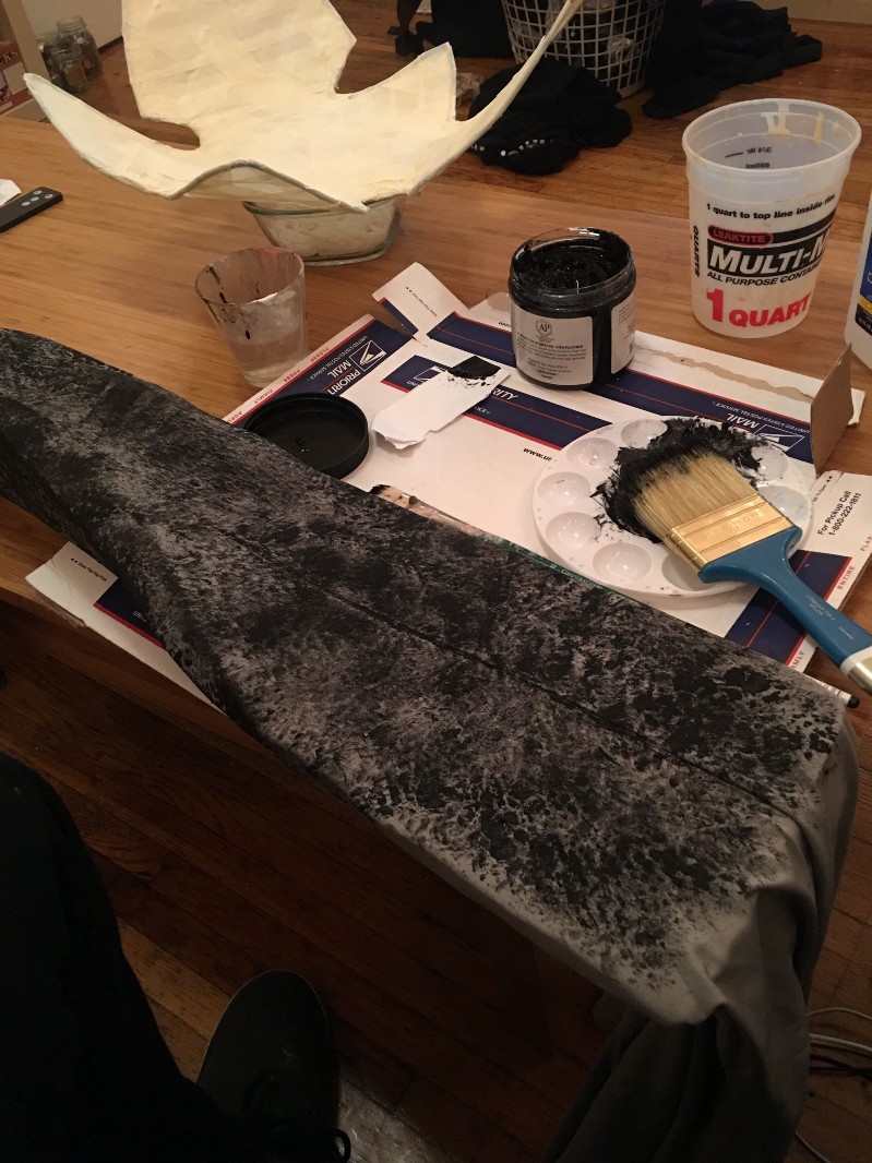 Painted Morphsuit Leg